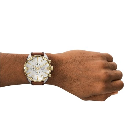 Diesel ZEGAREK MĘSKI DIESEL Spiked Chronograph DZ4665 + BOX
