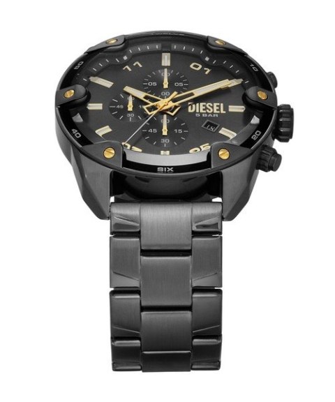 Diesel ZEGAREK MĘSKI DIESEL Spiked Chronograph DZ4669 + BOX