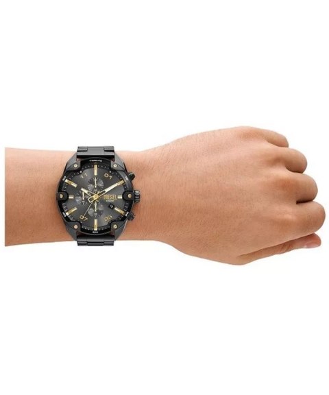 Diesel ZEGAREK MĘSKI DIESEL Spiked Chronograph DZ4669 + BOX