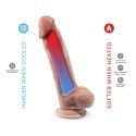 Dildo 23 Cm Premium Real Skin Model 1 (9") Flesh Silexd