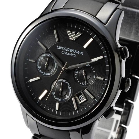 Emporio Armani ZEGAREK MĘSKI EMPORIO ARMANI AR1452 - CERAMICA