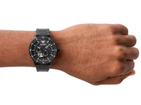 Emporio Armani ZEGAREK MĘSKI EMPORIO ARMANI AR60054 - MARIO MECCANICO - AUTOMAT (zi056c)