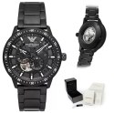 Emporio Armani ZEGAREK MĘSKI EMPORIO ARMANI AR60054 - MARIO MECCANICO - AUTOMAT (zi056c)