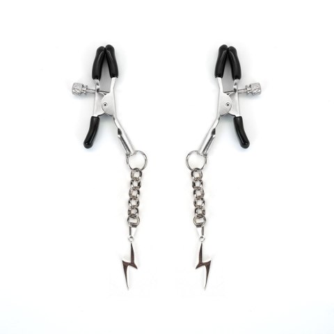 Klamerki Na Sutki Silver Lightning Nipple Clamps Liebe Seele