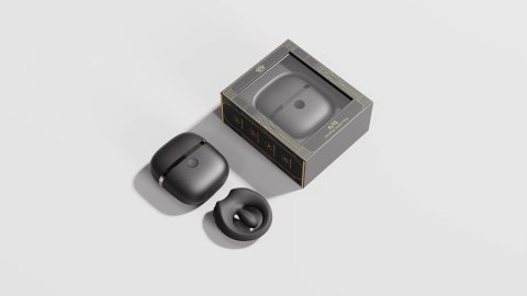 Pierścień erekcyjny ze stymulatorem Apis Obsidian Black Zalo