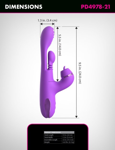 Wibrator króliczek Intimotion Pulse Pro Fantasy For Her