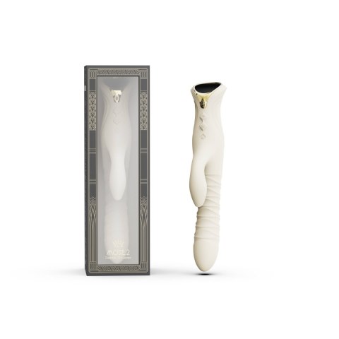 Wibrator króliczek Mose 2 Ivory White Zalo
