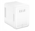 Mini lodówka z lusterkiem do makijażu LED ELLE 4L biała