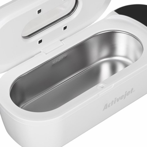 Myjka ultradźwiękowa UV Activejet AUC-200 do protez, okularów i biżuterii biała