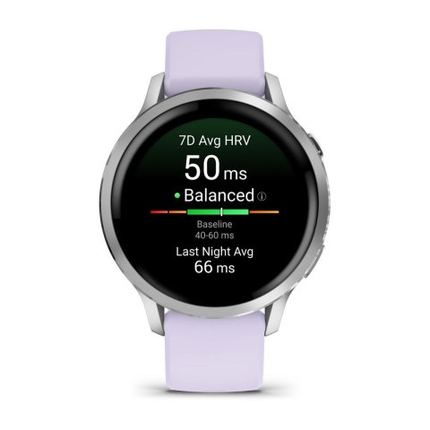 Zegarek Garmin Venu 4, 41mm AMOLED Periwinkle