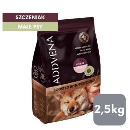 ADDVENA BOOSTED BY SUPERFOODS dla szczeniąt małych ras 2,5kg