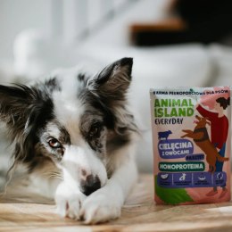 ANIMAL ISLAND Monoproteinowa cielęcina karma dla psa 9x300g