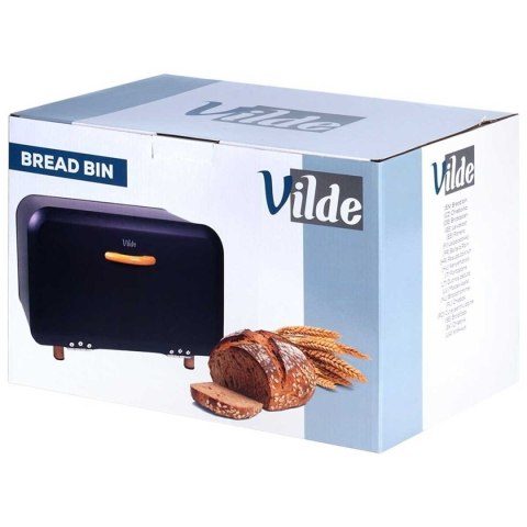 CHLEBAK STALOWY POJEMNIK NA PIECZYWO 259618 CZARNY