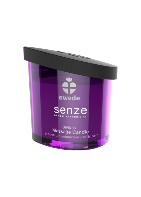SWEDE ŚWIECA DO MASAŻU SWEDE DIVINITY GRAPEFRUIT PALMAROSA PETITGRAIN 150 ML