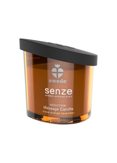 SWEDE ŚWIECA DO MASAŻU SWEDE SEDUCTION CLOVE ORANGE LAVEDNER 50 ML