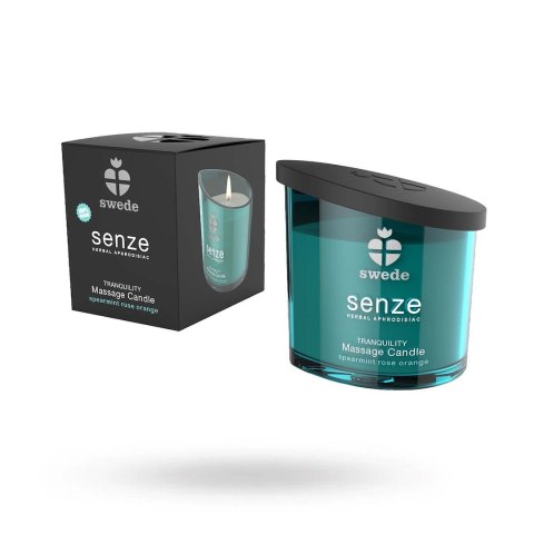 SWEDE ŚWIECA DO MASAŻU SWEDE TRANGQULITY SPEARMINT ROSE ORANGE 50 ML