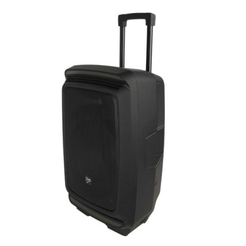 V-TONE OrionX 14 ACCU - Kolumna aktywna akumulatorowa czarna, Bluetooth, TWS, USB, AUX, FM, DSP, wysuwana rączka, kółka transpor