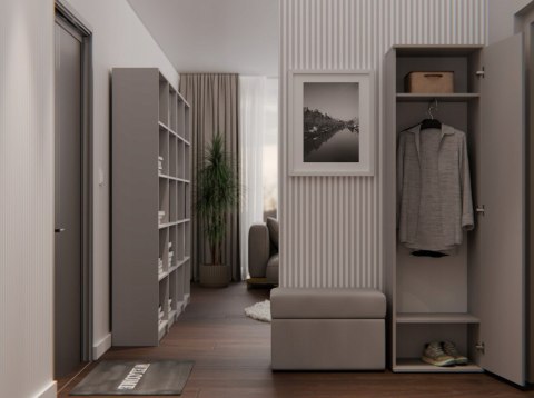 DUO SZAFA GLINA KOMPLET