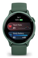 Zegarek Garmin Vivoactive 6, 42mm AMOLED Jasper Green