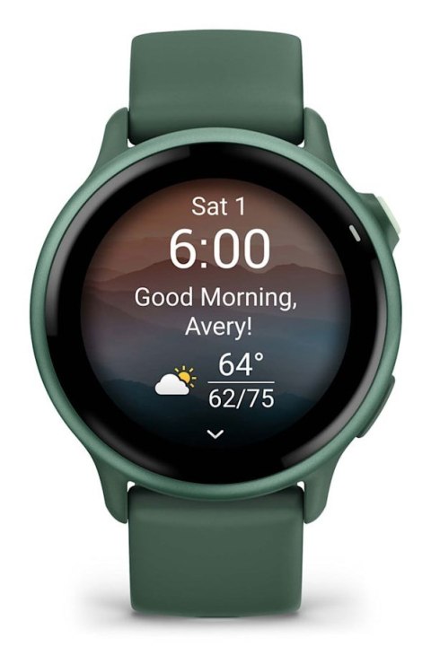 Zegarek Garmin Vivoactive 6, 42mm AMOLED Jasper Green