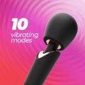 Crushious - Lunyvan S.L. CRUSHIOUS HOLLY RECHARGEABLE WAND MASSAGER BLACK