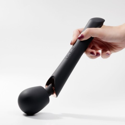 Crushious - Lunyvan S.L. CRUSHIOUS HOLLY RECHARGEABLE WAND MASSAGER BLACK
