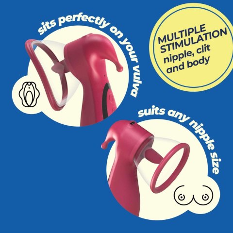 Crushious - Lunyvan S.L. CRUSHIOUS SACI CLITORAL AND NIPPLE STIMULATOR WITH SUCTION