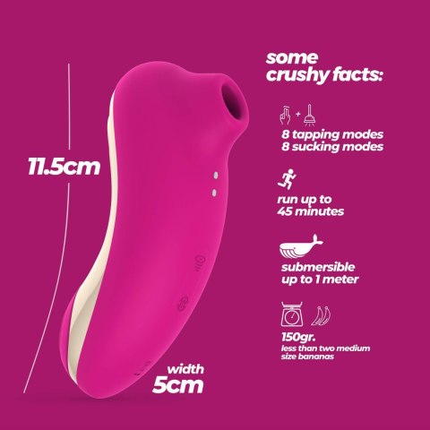 Crushious - Lunyvan S.L. CRUSHIOUS SUPERNOVA CLITORAL STIMULATOR PINK