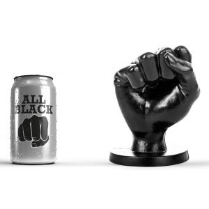 Korek analny AB93 Enrico 13 x 10.5cm All Black