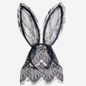 Koronkowa maska królika Bunny Mask Voile - Lace Kinky Diva