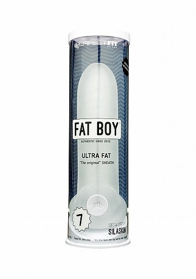 Nakładka Na Penisa Fat Boy Original Ultra Fat Clear Perfect Fit 7"