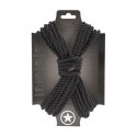 SHOTS Polyester Bondage Rope - 10 m - Black
