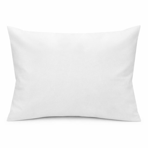 Poszewka hotelowa na zakładkę GŁADKA biała/70x80