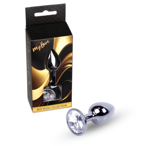 Boys of Toys Sp. z o.o. MyLove Toys - Jewellery Dark Silver PLUG- Clear