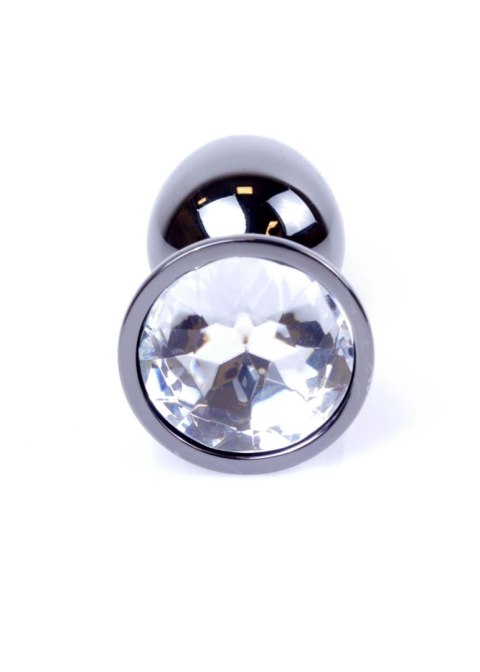 Boys of Toys Sp. z o.o. MyLove Toys - Jewellery Dark Silver PLUG- Clear