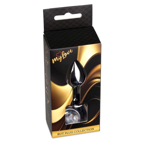 Boys of Toys Sp. z o.o. MyLove Toys - Jewellery Dark Silver PLUG- Clear