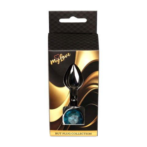 Boys of Toys Sp. z o.o. MyLove Toys - Jewellery Dark Silver PLUG- Light Blue