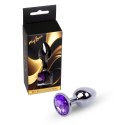 Boys of Toys Sp. z o.o. MyLove Toys - Jewellery Dark Silver PLUG- Purple