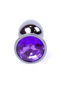Boys of Toys Sp. z o.o. MyLove Toys - Jewellery Dark Silver PLUG- Purple