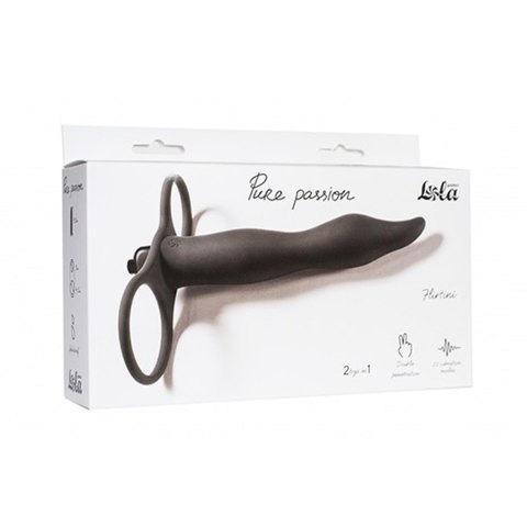 Intimate Distribution Strap - on Pure Passion Flirtini black
