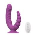 ONE-DC B.V. Teazers - Double Vibrator with Suction Cup and Remote - Purple