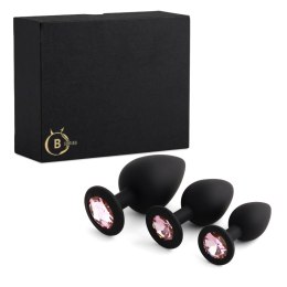 Boys of Toys Sp. z o.o. Jewellery - Silicone PLUG - SET Black