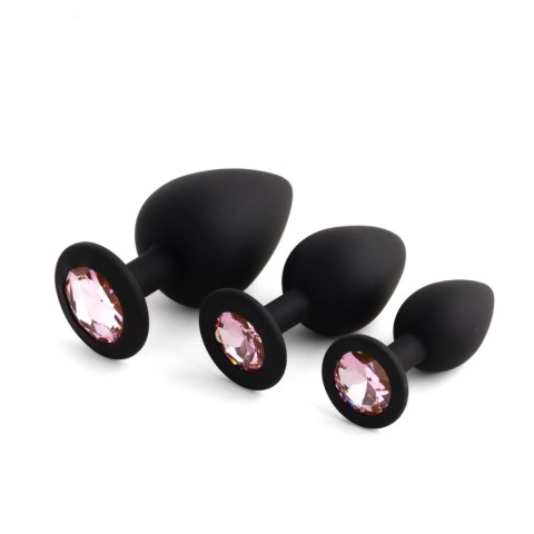Boys of Toys Sp. z o.o. Jewellery - Silicone PLUG - SET Black