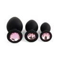 Boys of Toys Sp. z o.o. Jewellery - Silicone PLUG - SET Black