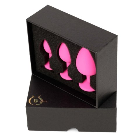 Boys of Toys Sp. z o.o. Jewellery - Silicone PLUG - SET Pink