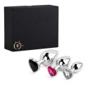 Boys of Toys Sp. z o.o. Jewellery - Silver Heart PLUG - SET