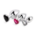 Boys of Toys Sp. z o.o. Jewellery - Silver Heart PLUG - SET