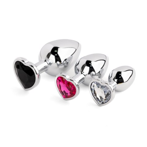 Boys of Toys Sp. z o.o. Jewellery - Silver Heart PLUG - SET