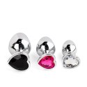 Boys of Toys Sp. z o.o. Jewellery - Silver Heart PLUG - SET