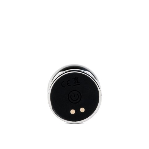 Boys of Toys Sp. z o.o. Metal Butt Plug M Vibrator USB - Remote Control